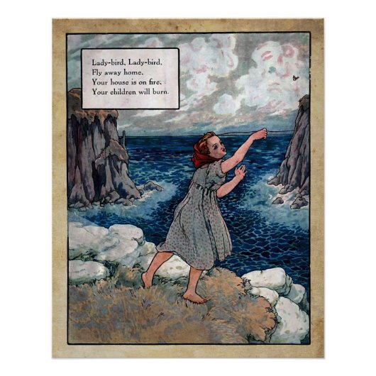 mother goose nursery rhymes 5 perfect poster (Voorkant)