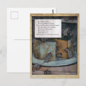 mother goose nursery rhymes 8 briefkaart (Voorkant / Achterkant)