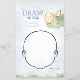 Mother Goose Trek het Baby shower Spel Flyer