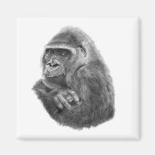 Mother gorilla Magnet 母ゴリラのマグネッド (Voorkant)