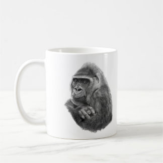 Mother gorilla mugcup 母ゴリラのマグカップ koffiemok