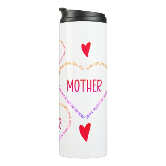 MOTHER Hearts Thermosbeker (Geroteerd rechts)