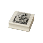 MOTHER HEN'S EASTER BASKET CHICK RUBBER STAMP RUBBERSTEMPEL (Stempel)