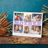 MOTHER I love you 6 Photo Collage 8x10 Fotoplaat (Zijkant)