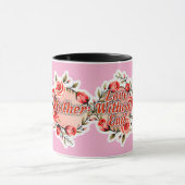 Mother Love Without End – Floral Design Mok (Midden)