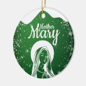 Mother Mary Matthew 1:18 Holy Ghost Passage  ⛪️ 🎄 Keramisch Ornament (Links)