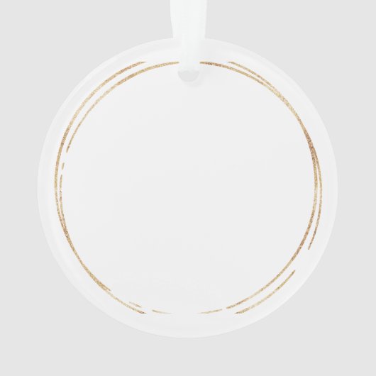 Mother/Mum Of The Bride Keepsake Ornament (achterkant)