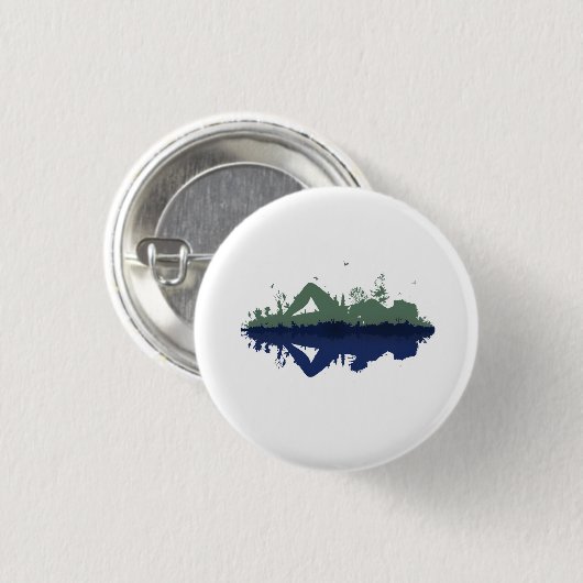 Mother Nature Ronde Button 3,2 Cm (Voorkant /achterkant)