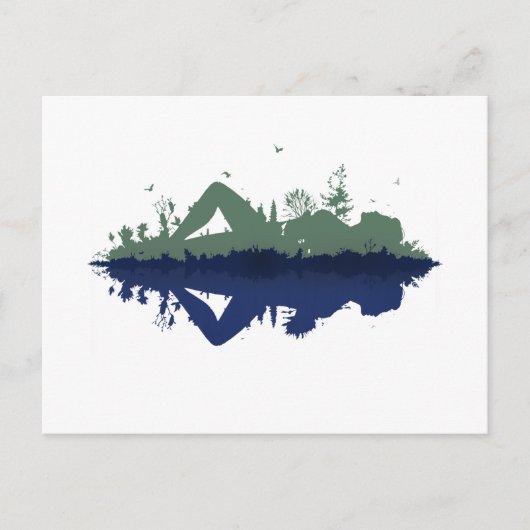 Mother Nature Uitnodiging Briefkaart (Voorkant)