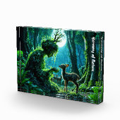 Mother nature's gentle touch on a spotted fawn fotoblokken (Rechts)