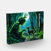 Mother nature's gentle touch on a spotted fawn fotoblokken (Links)