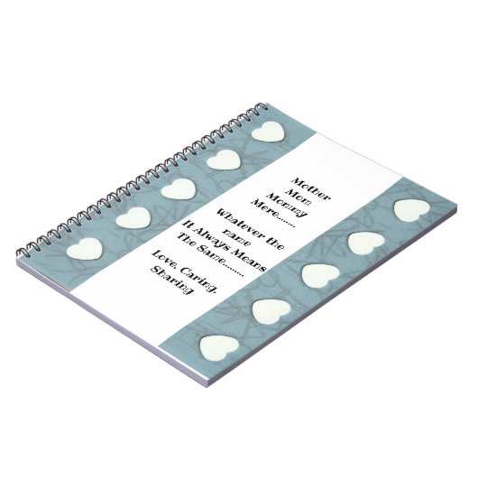 Mother Notitieboek (Linkerzijde)