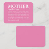 Mother Notitiekaartje (Voorkant / Achterkant)