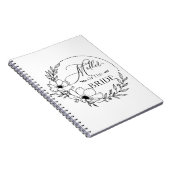 Mother of bride notitieboek (Rechterzijde)