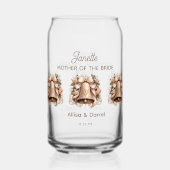 Mother of Bride Soda Glass Blikvorm Glas (Achterkant)