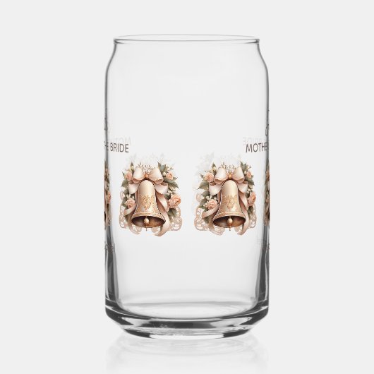 Mother of Bride Soda Glass Blikvorm Glas (Links)