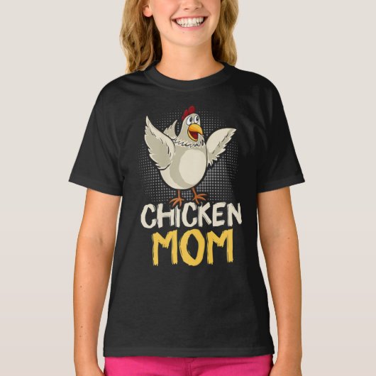 Mother of Chickens mom T-shirt (Voorkant)