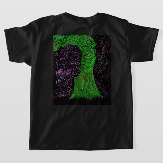 Mother of Galaxies T-Shirt (Laag Achter)