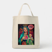 Mother of Hearts Tote Bag (Achterkant)