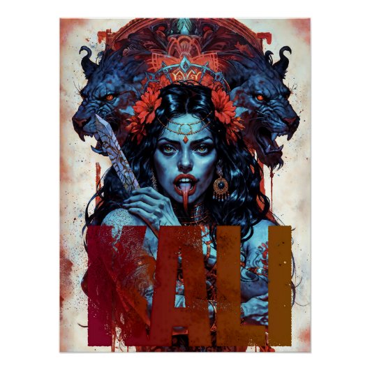 Mother of Liberation Kali Perfect Poster (Voorkant)