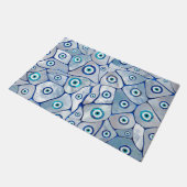 Mother of pearl Evil Eye Pattern Deurmat (Schuin)
