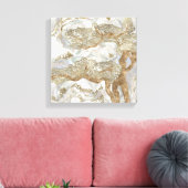 Mother of pearl Golden Tree Canvas Afdruk (Insitu (Woonkamer))