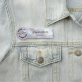 Mother-of-pearl Iridescent | Logo Naamplaatje (In situ)