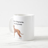 Mother of Ridgebacks, First of My Name Koffiemok (Voorkant links)