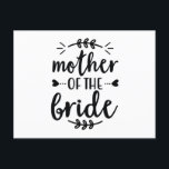 Mother of the bride briefkaart<br><div class="desc">Grab this cool product as a gift</div>