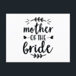 Mother of the bride briefkaart<br><div class="desc">Grab this cool product as a gift</div>
