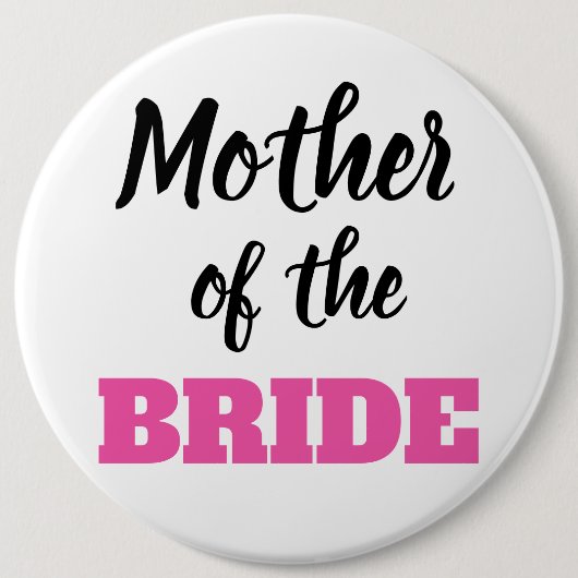 Mother of the Bride Button (Voorkant)