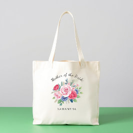 Mother of the bride, Floral design, elegant bags Tote Bag