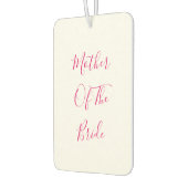 Mother Of The Bride Gift Wedding Favor Pink White Luchtverfrisser (Links)