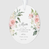 Mother Of The Bride Keepsake Ornament (voorkant)
