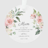Mother Of The Bride Keepsake Ornament (voorkant)