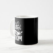 Mother Of The Groom Matching Party Tees Cute Weddi Koffiemok (Voorkant links)