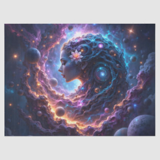 Mother of the Universe – She Who Dreams the Stars. Tissuepapier