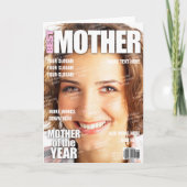 Mother Personalized Magazine Cover Kaart (Voorkant)