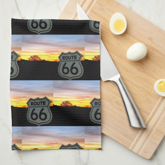 Mother Road Magic Theedoek (Quarter Fold)