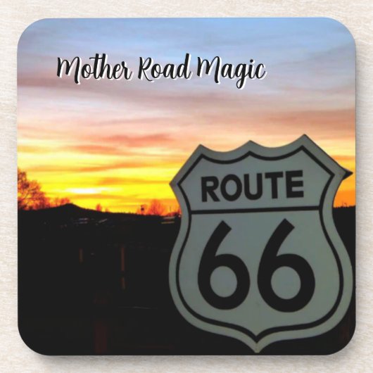 Mother Road Magie Bier Onderzetter (Voorkant)