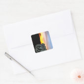 Mother Road Magie Vierkante Sticker (Envelop)