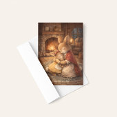 Mother’s Day Card – Rabbit Cozy Embrace Kaart