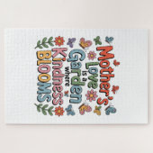 Mother’s Love Is A Garden Where Kindness Blooms Legpuzzel (Horizontaal)