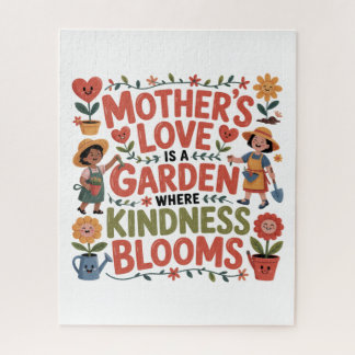 Mother’s Love Is A Garden Where Kindness Blooms Legpuzzel