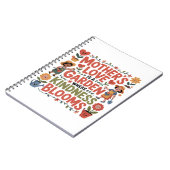 Mother’s Love Is A Garden Where Kindness Blooms Notitieboek (Linkerzijde)