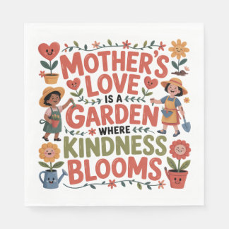 Mother’s Love Is A Garden Where Kindness Blooms Servet