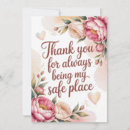 Mother’s Thank You Card Bedankkaart