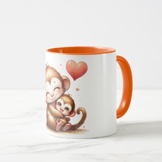 Mother & Son Love Mug Mok (Voorkant rechts)