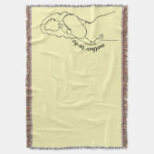 Mother-to-be Deken (Voorkant Verticaal)