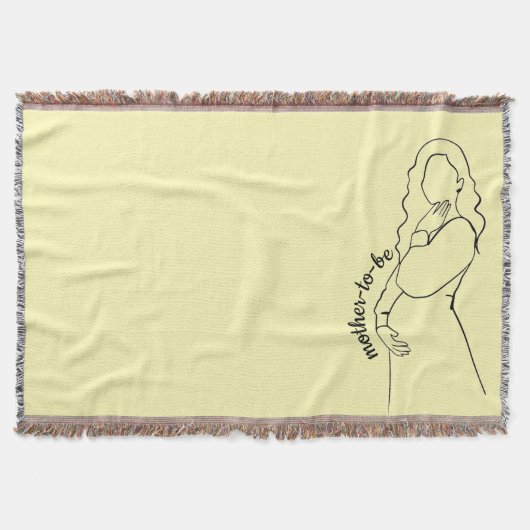 Mother-to-be Deken (Voorkant)
